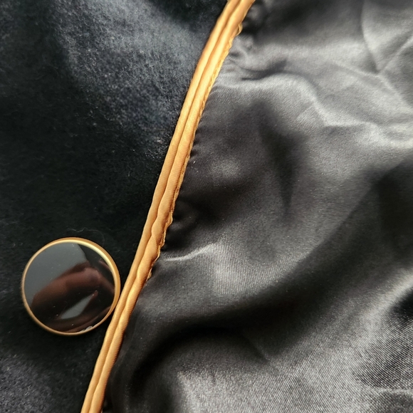 Kenneth Cole New York Womens 8 Black Wool Blend Walker Coat - Picture 10 of 12